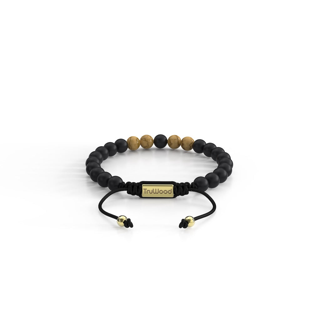 TruWood The Onyx / Olive Bracelet