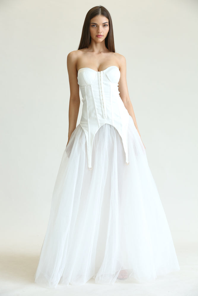 Cecilia - Enchanted Luxe Bridal Dress White