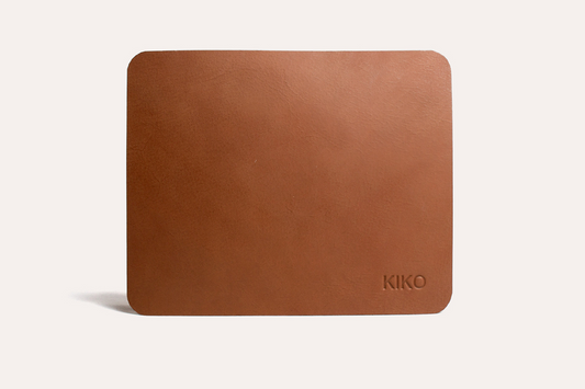 Kiko Genuine Cowhide Leather Mouse Pad - Elevate Your Workspace with Style and Functionality