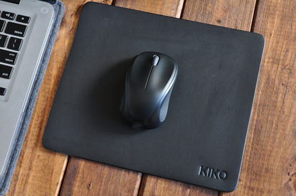 Kiko Genuine Cowhide Leather Mouse Pad - Elevate Your Workspace with Style and Functionality