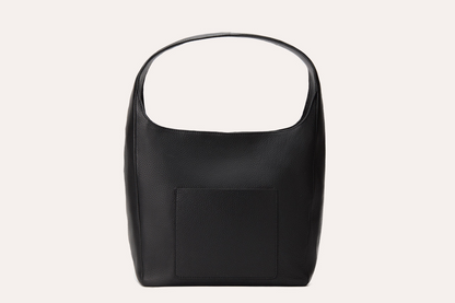 Kiko Genuine Pebble Leather Hobo Shoulder Bag - A Masterpiece of Elegance and Organization