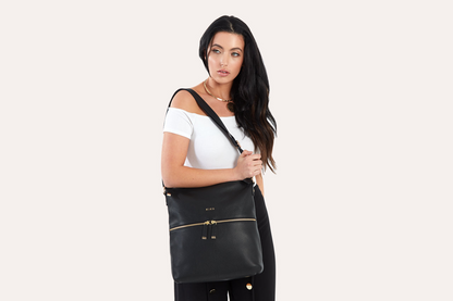 Kiko Genuine Pebble Leather Zip Tote - A Marvel of Craftsmanship and Convenience