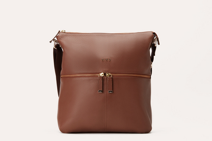 Kiko Genuine Pebble Leather Zip Tote - A Marvel of Craftsmanship and Convenience