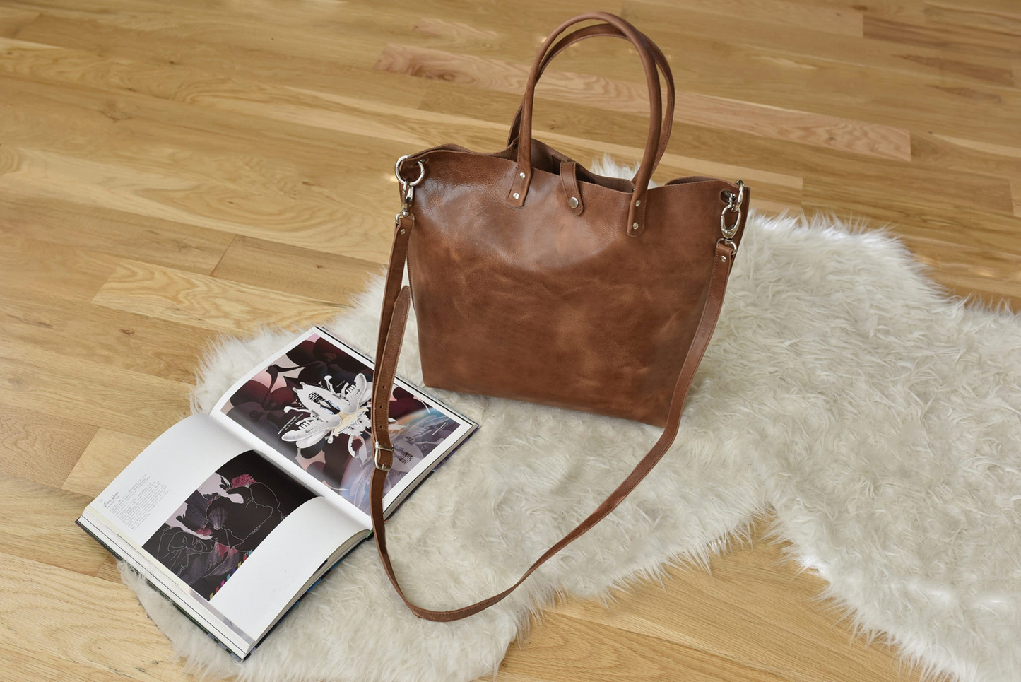 Kiko Paseo Genuine Leather Tote: A Symphony of Elegance and Versatility