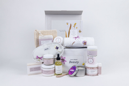 Lizush Lavender Natural Bath & Body Gift Set