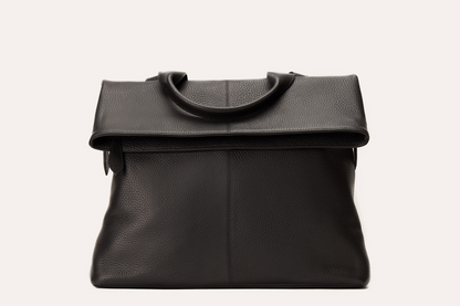 Kiko - Fold N Go Genuine Pebble Leather Bag: The Ultimate Companion for the Modern Explorer