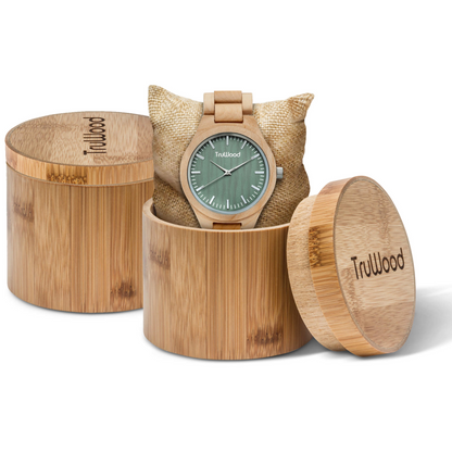 TruWood The Stark Him+Her Watch Gift Bundle