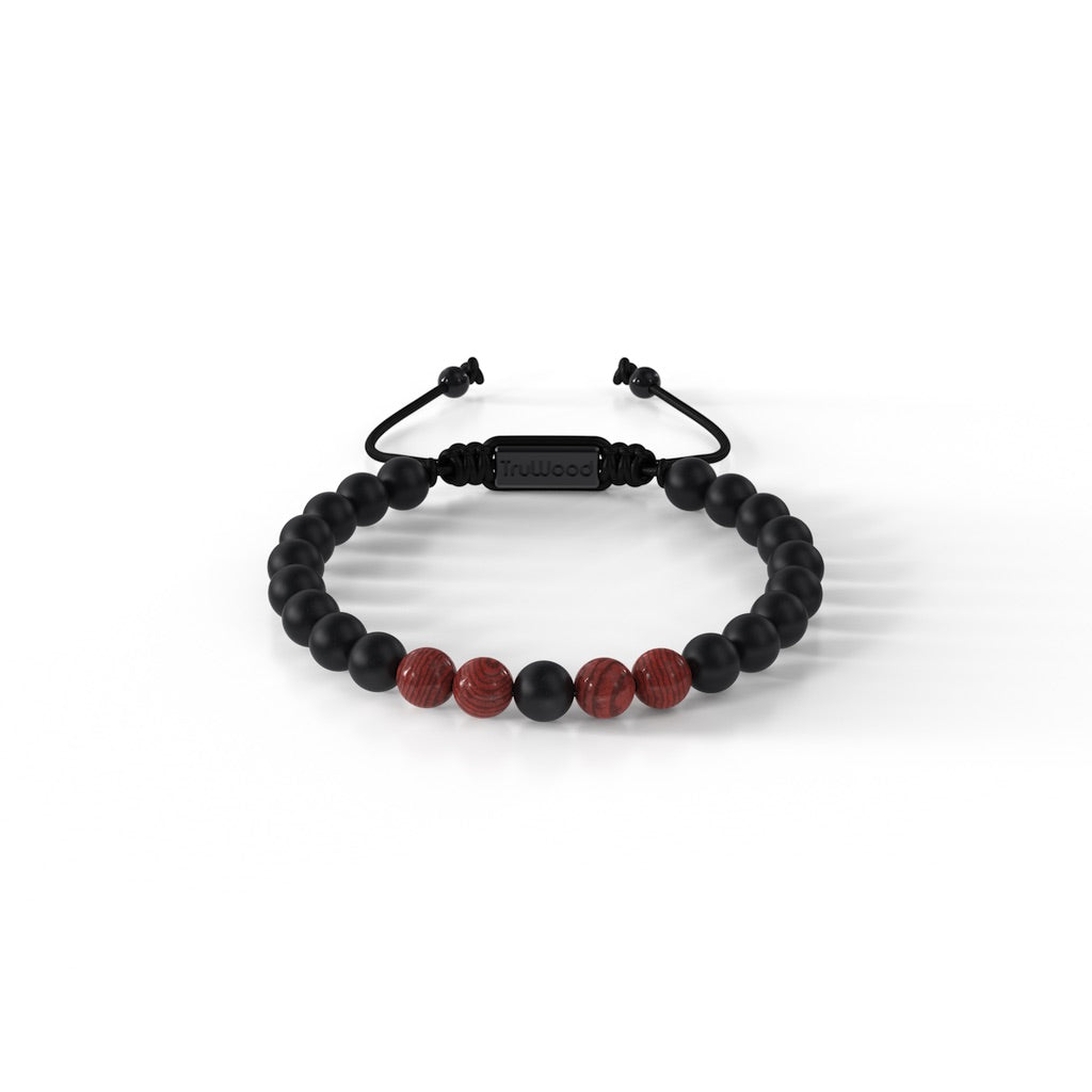 TruWood The Onyx / Rosewood Bracelet