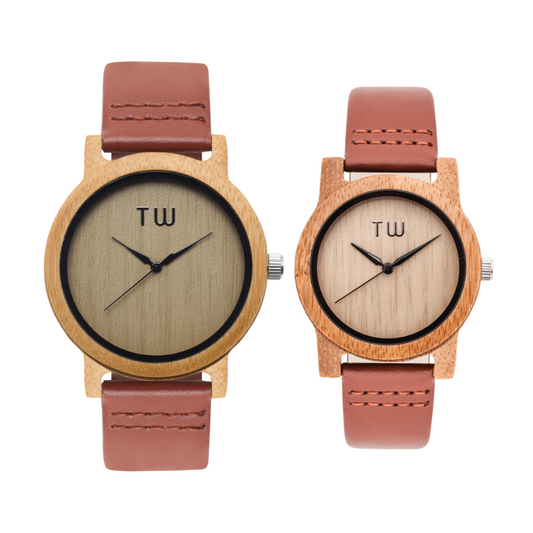 TruWood The Minimal Him+Her Watch Gift Bundle