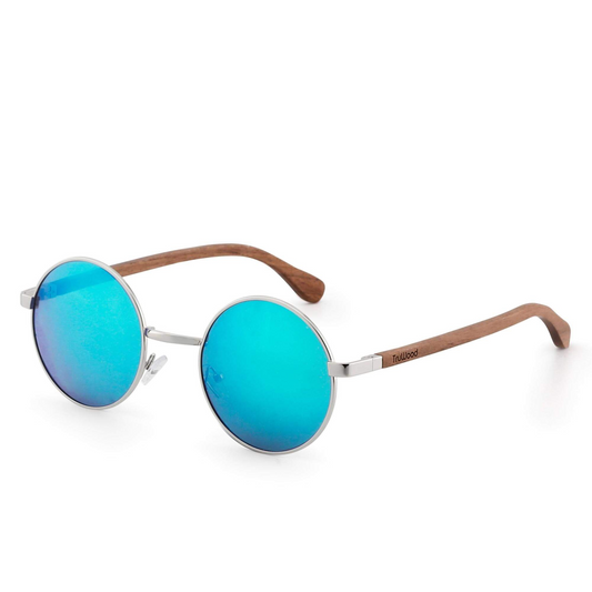 TruWood The Lennon Ice Blue Sunglasses