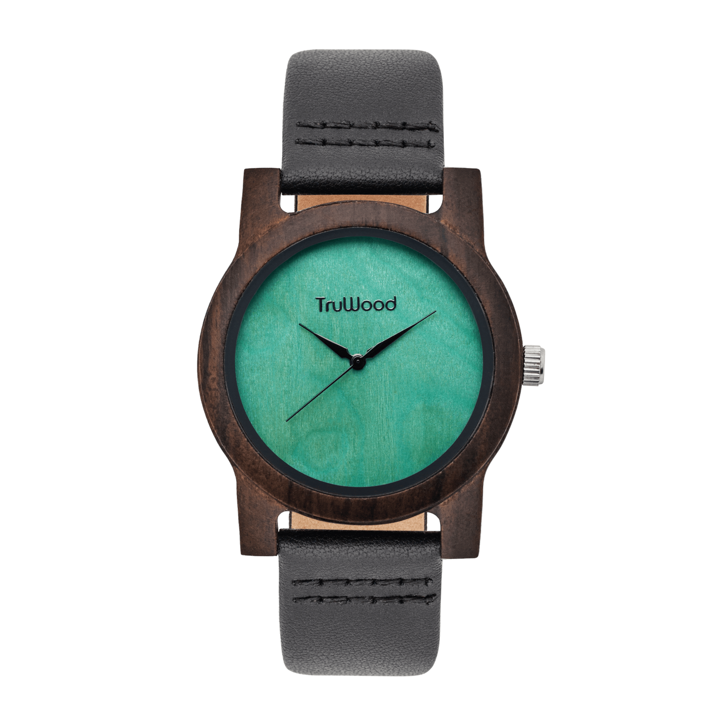 TruWood The Leaf Green Him+Her Watch Gift Bundle