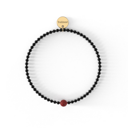 TruWood The Onyx/Rosewood Bracelet