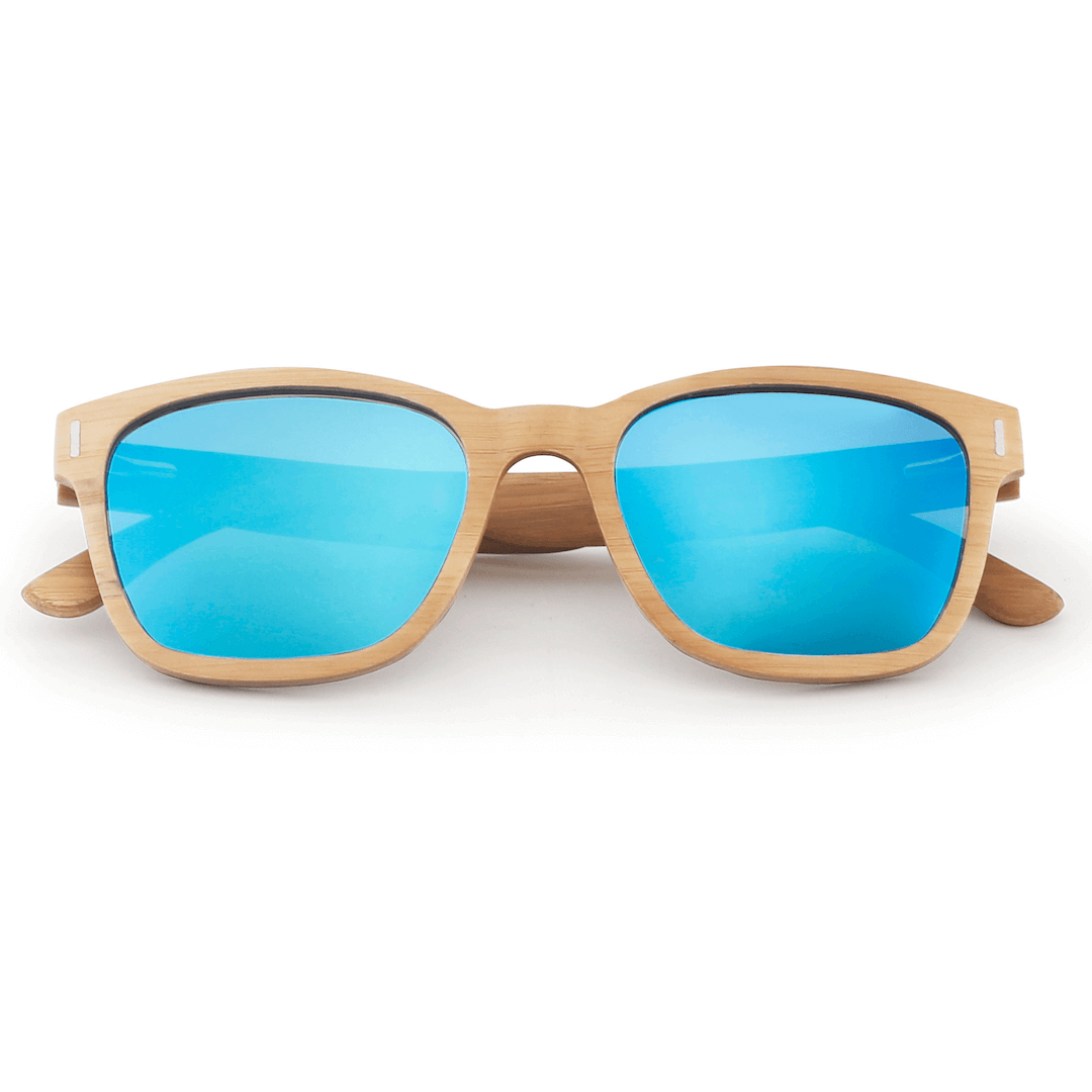 TruWood The Ultimate Blue Sunglasses