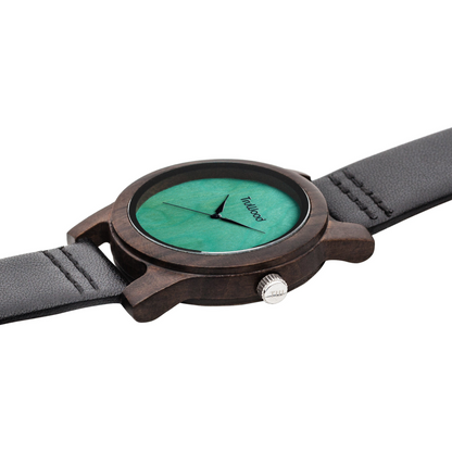 TruWood The Leaf Green Women's Watch