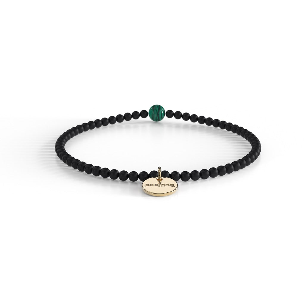 TruWood The Onyx / Malachite Bracelet