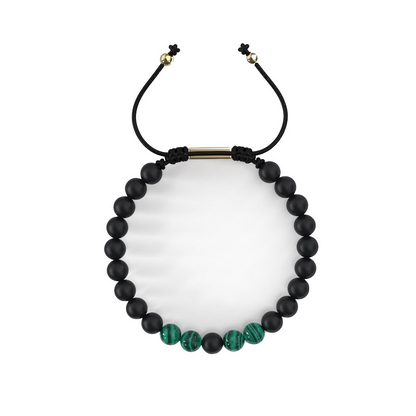 TruWood The Onyx / Malachite Bracelet