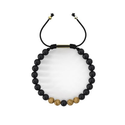 TruWood  The Onyx / Olive Bracelet