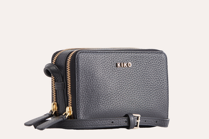 Zip Around Crossbody Genuine Pebble Leather Bag - A Harmony of Style and Functionality