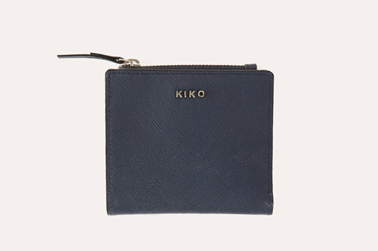 Kiko Genuine Saffiano Leather Coin Purse Wallet - Where Style Meets Functionality