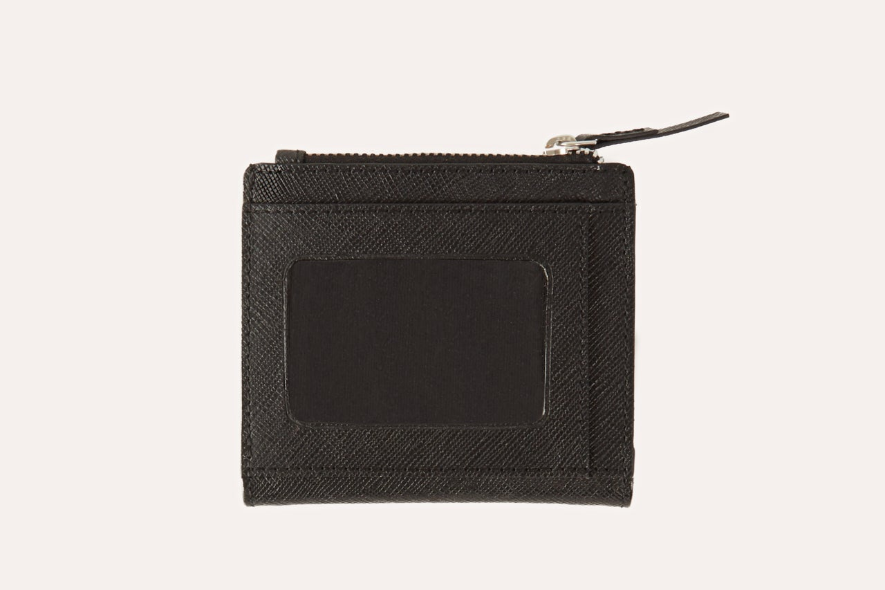 Kiko Genuine Saffiano Leather Coin Purse Wallet - Where Style Meets Functionality