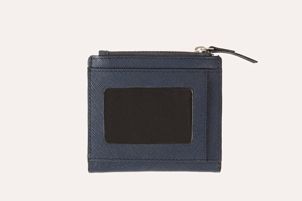 Kiko Genuine Saffiano Leather Coin Purse Wallet - Where Style Meets Functionality