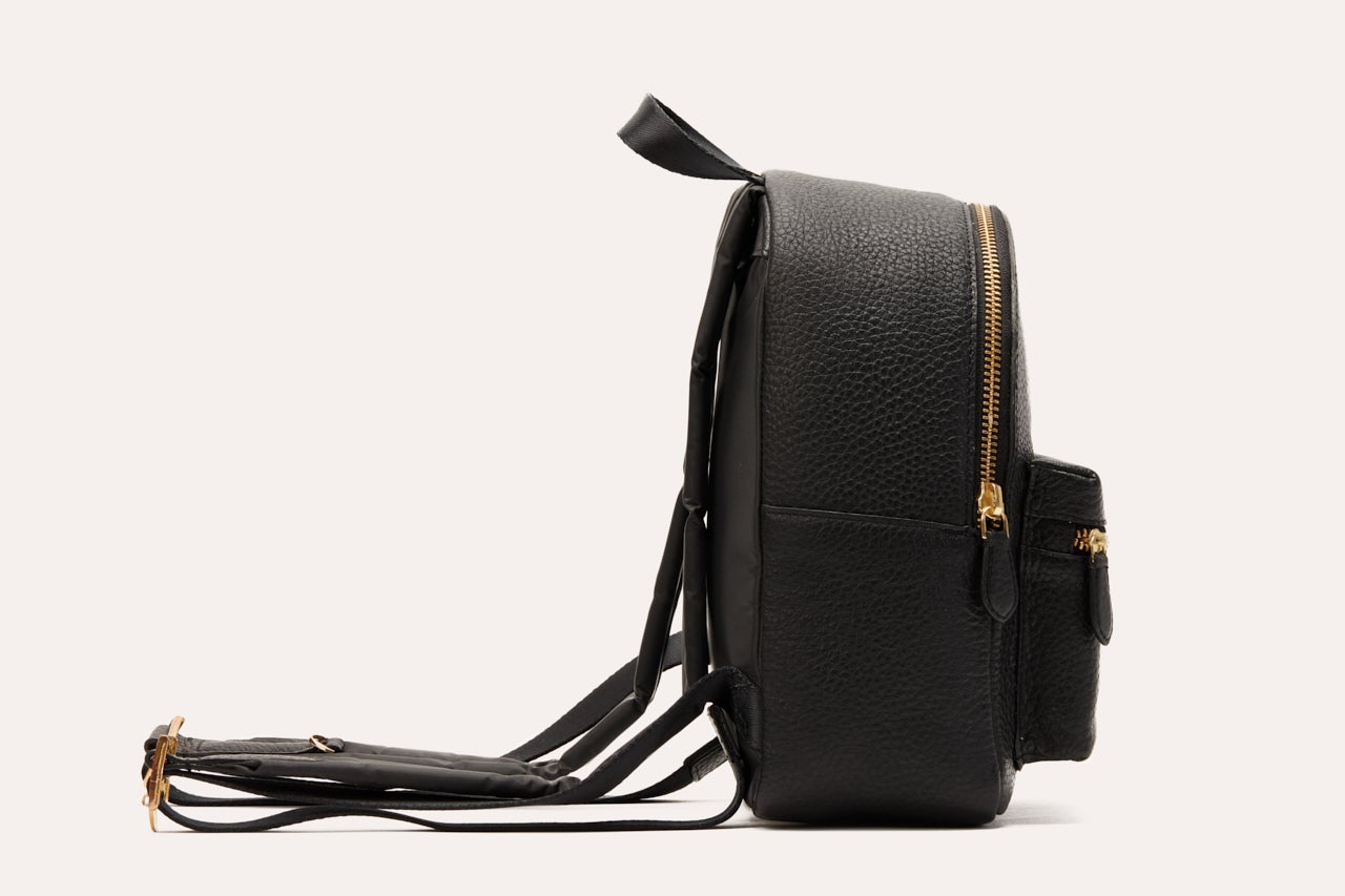 Kiko Genuine Pebble Leather Itty-Bitty Backpack - The Ultimate Fusion of Style and Compact Convenience