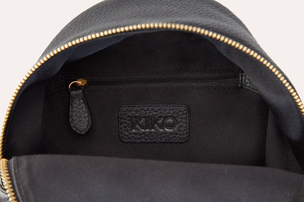 Kiko Genuine Pebble Leather Itty-Bitty Backpack - The Ultimate Fusion of Style and Compact Convenience