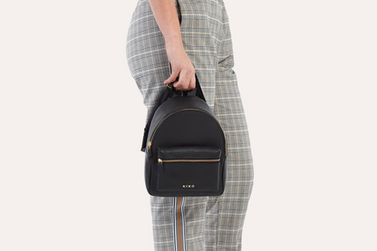 Kiko Genuine Pebble Leather Itty-Bitty Backpack - The Ultimate Fusion of Style and Compact Convenience