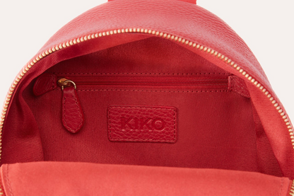 Kiko Genuine Pebble Leather Itty-Bitty Backpack - The Ultimate Fusion of Style and Compact Convenience