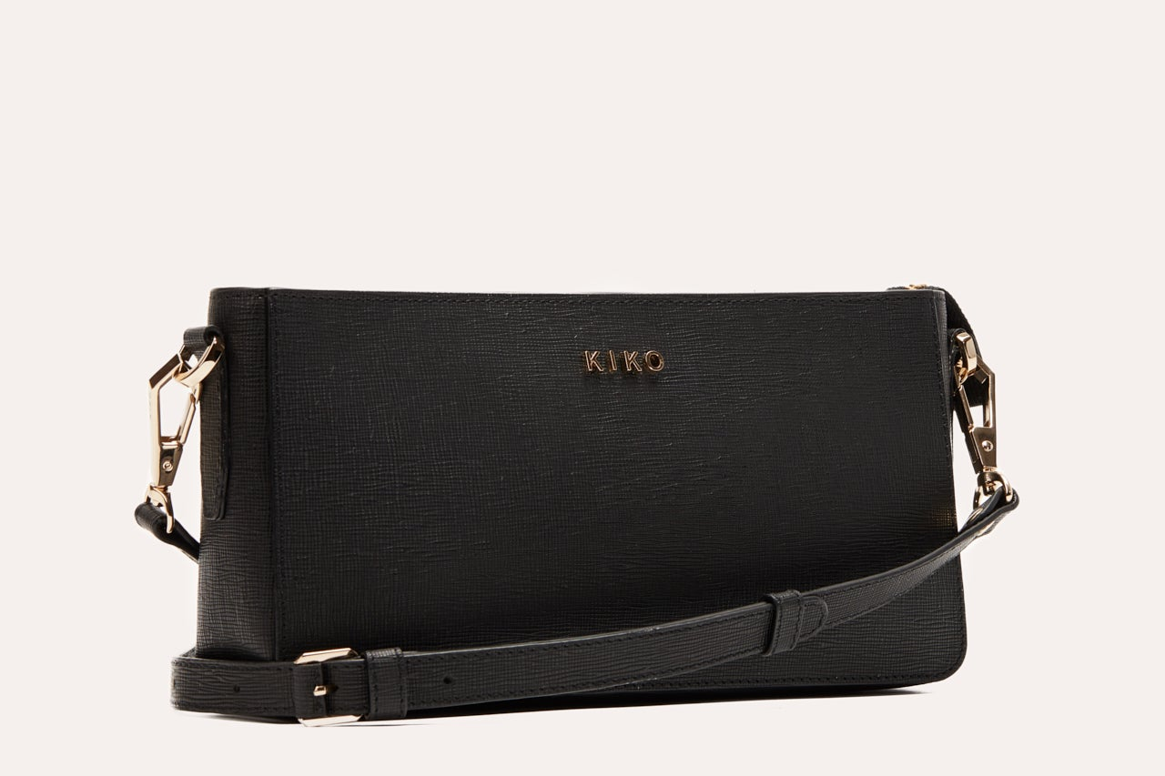 Kiko Genuine Saffiano Leather Ritzy Two In One Bag - Elevate Your Style with Versatile Luxury