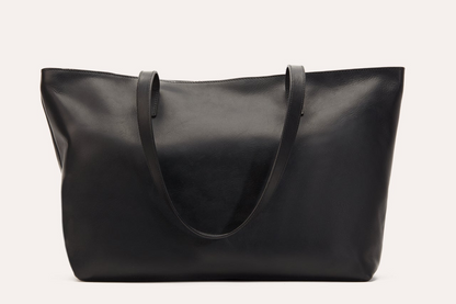 Kiko Mid Zip Genuine Leather Tote: A Paradigm of Style Meets Function