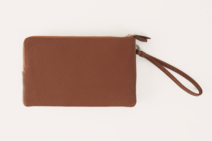 Kiko Genuine Pebble Leather Large Wristlet - A Stylish Solution for Organized Essentials