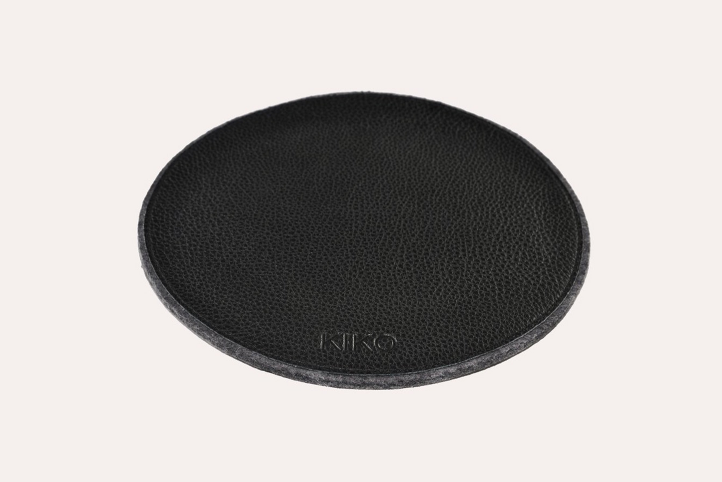 Kiko Leather And Wool Felt Tech Pad - A Blend of Functionality and Elegance