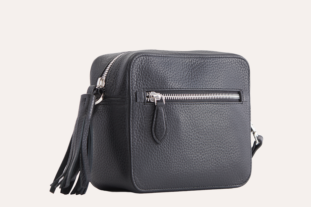 Kiko Genuine Pebble Leather Loveable Crossbody Bag - A Symphony of Style and Practicality