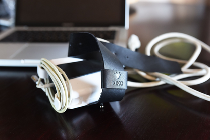 Kiko Genuine Leather The Macbook Cord Lord - The Ultimate Organizer for Your Laptop Bag