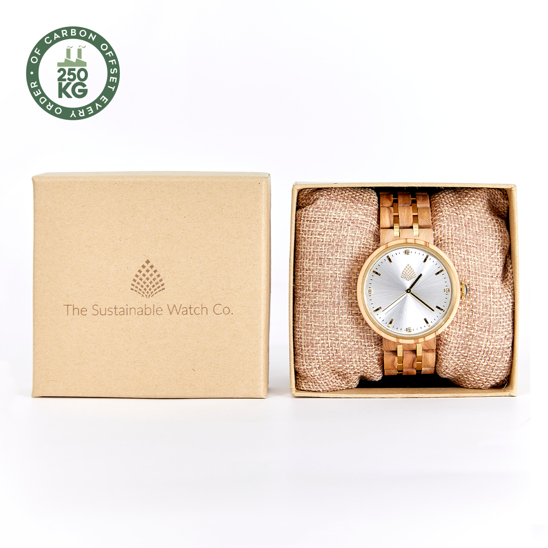 The Teak: Natural Wood Unisex Watch