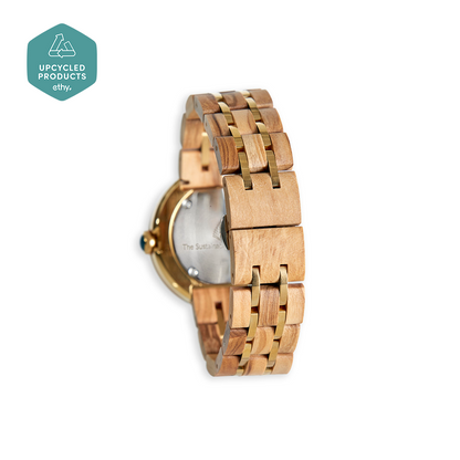 The Teak: Natural Wood Unisex Watch