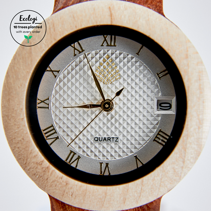 The Hazel: Wood Watch for Women