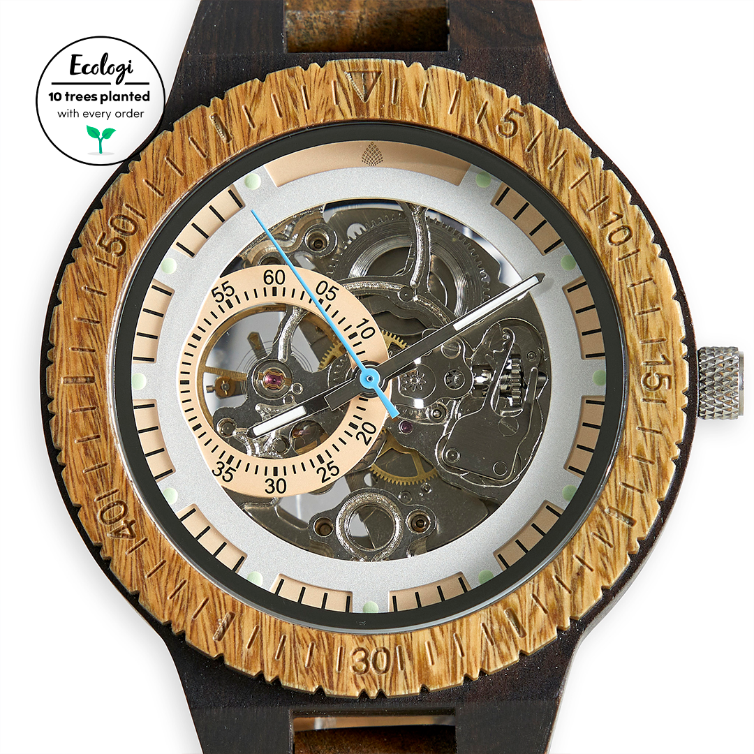 The Hemlock: Wood Watch for Men