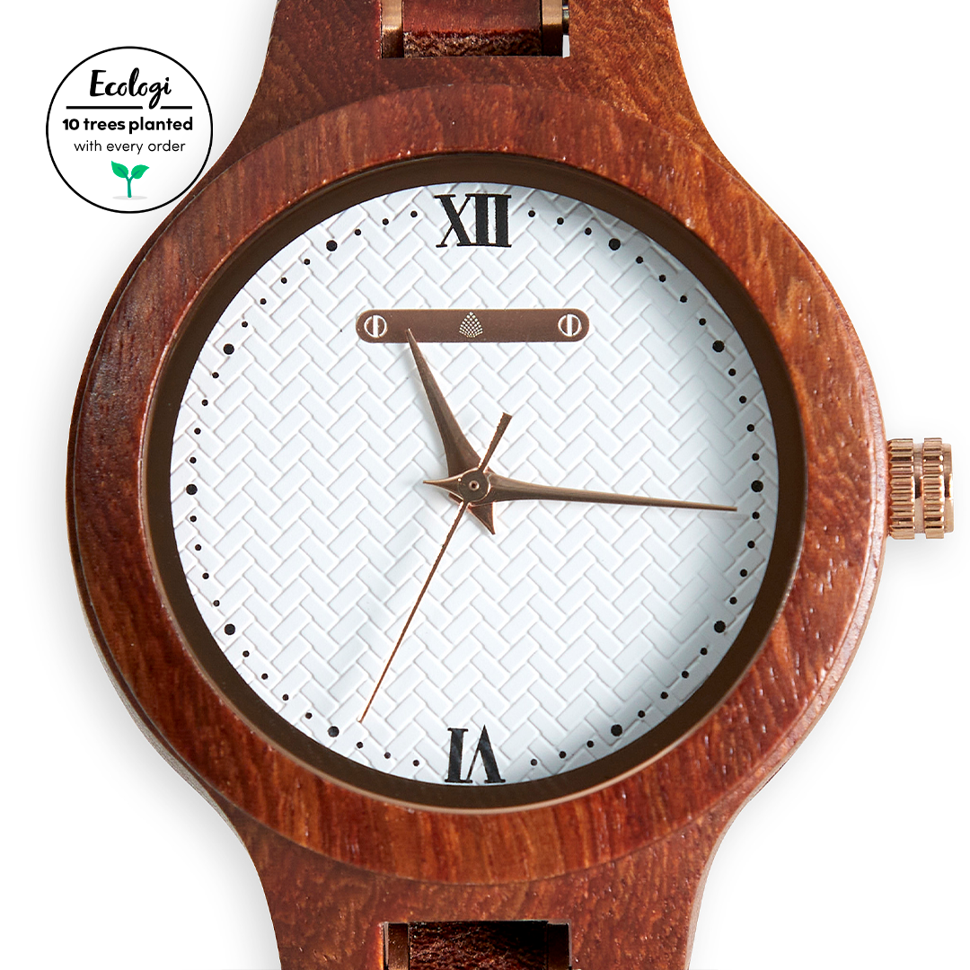 The Magnolia: Wood Watch for Women