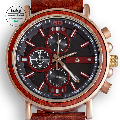 The Redwood: Wood Watch for Men