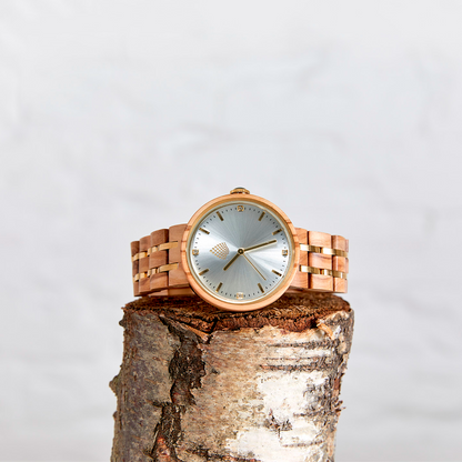 The Teak: Natural Wood Unisex Watch