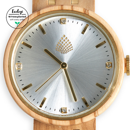 The Teak: Natural Wood Unisex Watch