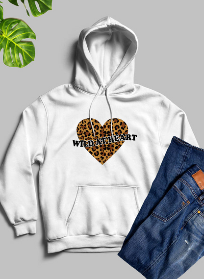 Wild At Heart Hoodie - Meticulously Crafted Heavy Weight High-Quality Fleece