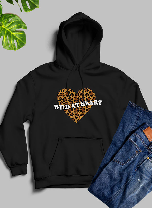 Wild At Heart Hoodie - Meticulously Crafted Heavy Weight High-Quality Fleece