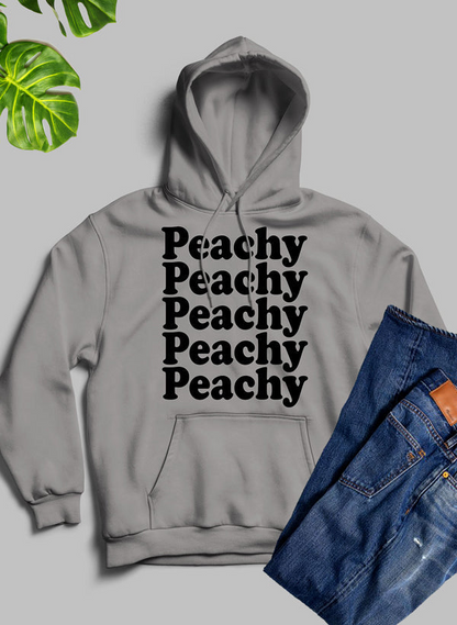 Peachy Hoodie - Meticulously Crafted Heavy Weight High-Quality Fleece