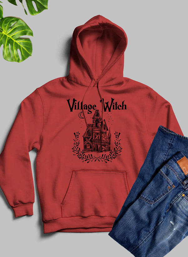 Village Witch Hoodie - Meticulously Crafted Heavy Weight High-Quality Fleece