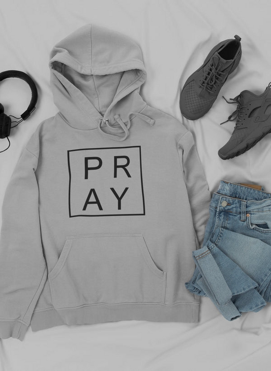 Pray Hoodie - Meticulously Crafted Heavy Weight High-Quality Fleece