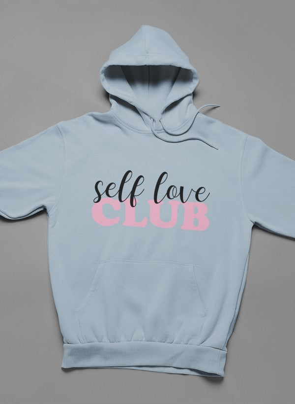 Self Love Club Hoodie - Meticulously Crafted Heavy Weight High-Quality Fleece