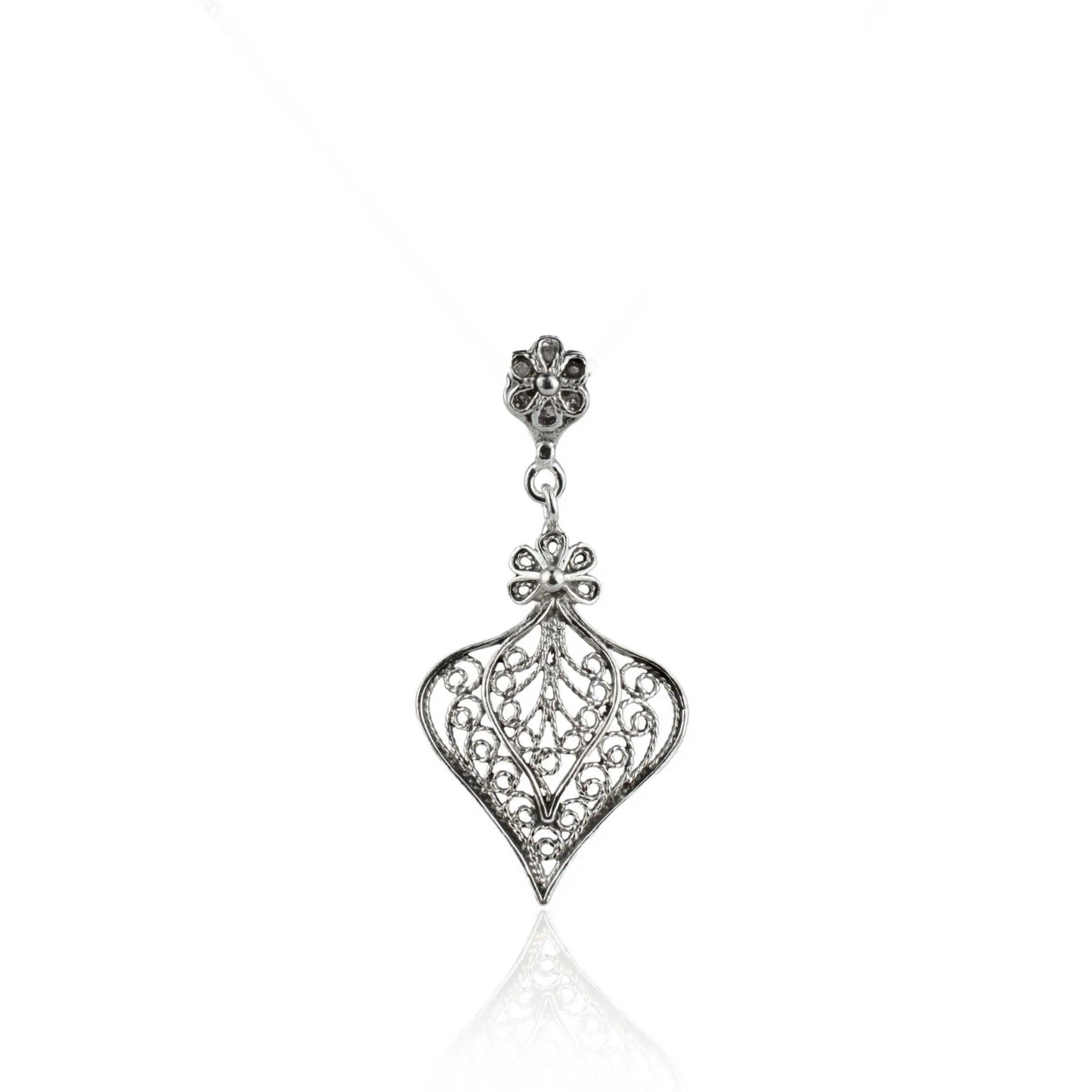 FiligranIst - Filigree Heart Pendant Necklace